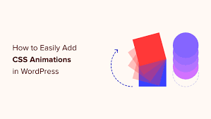 add css animations in wordpress