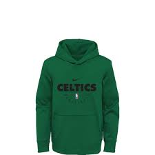 Nike Spotlight Celtics Hoodie Kids Green Athletic Sweatshirt