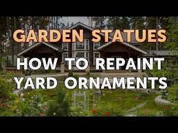 How To Repaint Yard Ornaments You