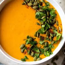 y ernut squash soup with