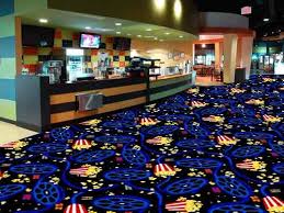 theater black light fluorescent carpet