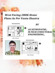 West Facing 2bhk Home Plans As Per