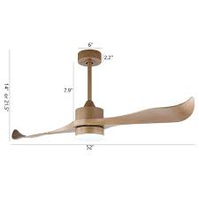 2 blade led propeller ceiling fan