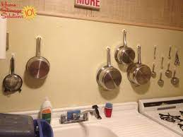 organizing pots and pans ideas solutions