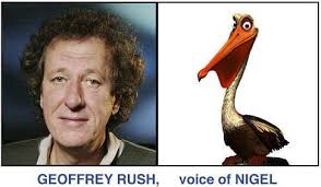 Another 48 wins & 62 nominations. Geoffrey Rush Voice Of Nigel Finding Nemo 2003geoffrey Rush In Finding Nemo Finding Nemo Finding Nemo 2003 Disney Cartoon Movies