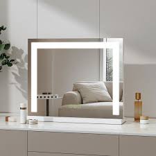 white border led vanity mirror