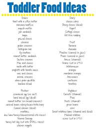Toddler Food Ideas A Good List Of Options When I Draw A
