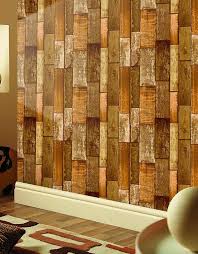 design wallpaper wood brick wallpaper