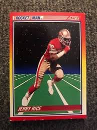 Maybe you would like to learn more about one of these? Jerry Rice Rocket Man Score Card Ebay