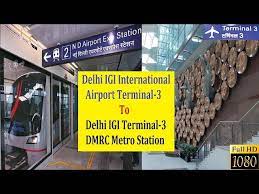 delhi airport express metro line