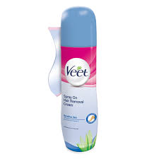 veet spray on hair removal cream