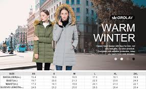 Orolay Womens Thickened Down Jacket Winter Coat