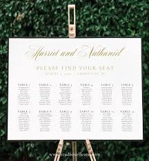 Gold Seating Chart Table Plan Templett Seating Chart Seating
