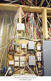 Electricity Panel And Wiring In Utility