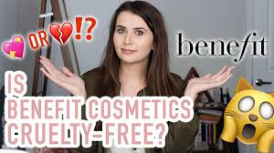 is benefit cosmetics free