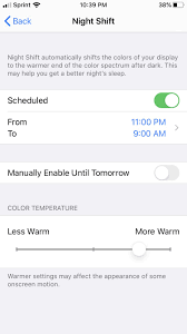 Night shift allows you to adjust the type of light emitted by your phone to light on the warmer side of the spectrum. How To Turn Off Blue Light On An Iphone With Night Shift