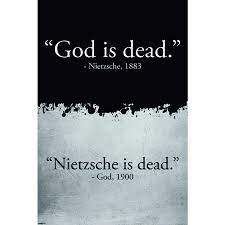 Original lyrics of gott ist tot song by impaled nazarene. God Is Dead Gott Ist Tot Nietzsche Is Dead Poster Poster Grossformat Jetzt Im Shop Bestellen Close Up Gmbh