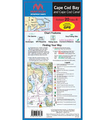Maptech Cape Cod Bay Waterproof Chart 5th Edition 2018