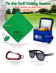 golf season promotional items on png