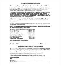 22 Service Agreement Templates Word