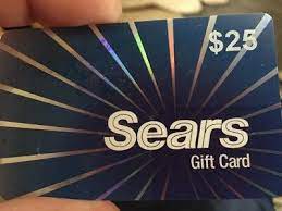 We did not find results for: New Sears Gift Card With 25 Balance 20 00 Picclick