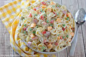 A Bowtie Pasta Salad Loaded With Ingredients No One Can Resist Get The  gambar png