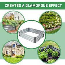 Metal Raised Garden Beds Planter Box