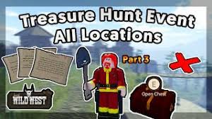 the wild west trere hunt event all