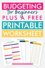 There are over 100 free fraction worksheets in pdfs below to support. How To Make A Budget Free Printable Budget Template