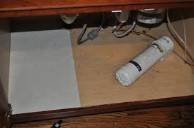 fix your kitchen sink cabinet floor