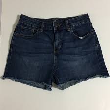 Gap High Rise Cut Off Shorts Dark Size 0 25 Xs