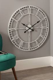 pacific soft grey metal round wall