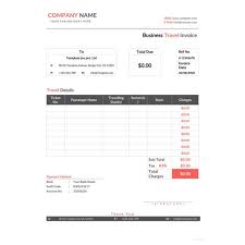 Travel Agency Invoice Template 18 Free Word Pdf Documents