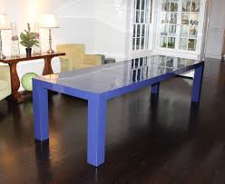 custom made lacquer dining table by