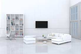 white living room decor white sofa