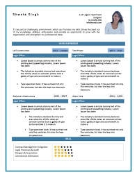Sample Template of an Excellent Graduate Resume Format with good    
