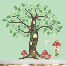 Enchanted Fairy Tree Wall Stickers For