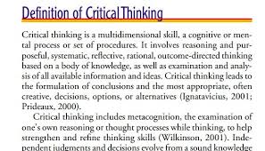 By Anthony Campanaro   Dennis Hernandez   ppt video online download The expected result was     Now what was the test    blogger Definition of Critical Thinking    