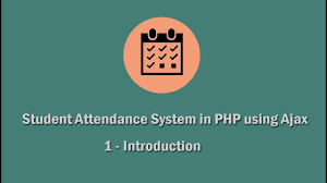 student attendance system in php mysql