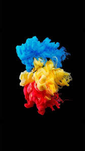 colorful explosion color smoke