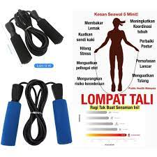 Free delivery for many products! Sport Pro Jump Rope Foam Handle Adjustable Calorie Burning Healthy Cardio Speed Skipping Tali Skipping Senaman Kurus Shopee Malaysia
