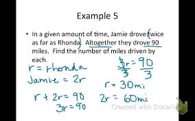 2 Step Equations From Word Problems