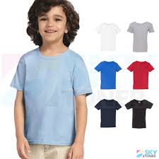 Details About New Gildan Heavy Cotton Toddler Kids Plain Short Sleeve T Shirt 5100p