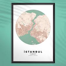 Silivri'den beylikdüzü'ne uzanan kesimi kapsıyor. Istanbul Harita Poster Mapfoni Ile Duvarinizin Hikayesi Olsun