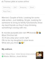 Some matching bios ideas for couples on tiktok. Do You Guys Think I Can Find A Match I M New On Tinder Need Suggestions For What Exactly Missing In It Indiangirlsontinder
