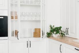 glass in your kitchen cabinets