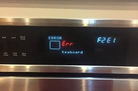 E1 — refrigerator sensor fault. Whirlpool Oven Error Codes Explained Greenville Appliance Repair