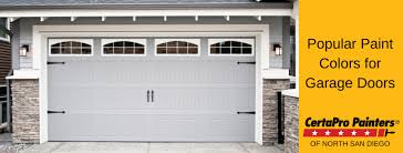 Popular Paint Colors For Garage Doors