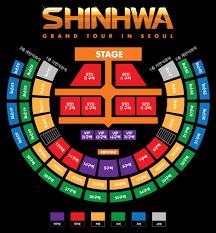 12 02 08 Info Shinhwa Grand Tour In Seoul Concert Seating