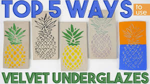 Top 5 Ways To Use Velvet Underglaze Underglaze How To